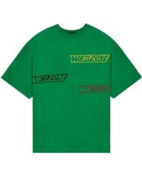 we11done - Logo Printed T-Shirt With Round Neck - Lyst