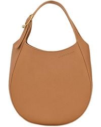 Longchamp - Hobo Leather Shoulder Bag - Lyst
