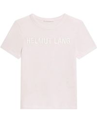 Helmut Lang - Slim Logo T-Shirt - Lyst