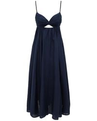 Zimmermann - Organic Linen Maxi Dress - Lyst