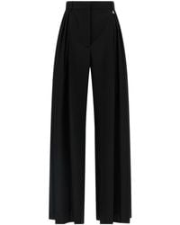 GIUSEPPE DI MORABITO - Pleated Wide-Leg Pants - Lyst