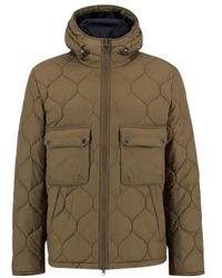 Barbour - Re-Engineered Hooded Puffer Jacket - Lyst
