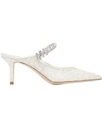 Jimmy Choo - Bing 65 Pointed-Toe High-Heeled Mules - Lyst