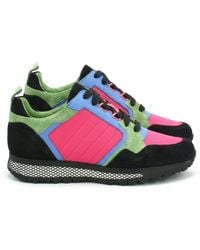 Gucci - Tie-Up Color Leisure Sports Shoes - Lyst
