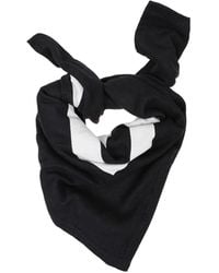 Givenchy - Intarsia-Knit Logo Scarf - Lyst