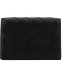 Bottega Veneta - Intrecciato Business Card Case - Lyst