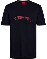 BOSS - Crewneck Shortsleeve Top - Lyst