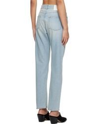 Loulou de Saison - Classic Wular Denim Jeans - Lyst