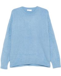 Roberto Collina - Oversized Crew Neck Knit Sweater - Lyst