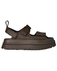 UGG - Goldenglow Embossed Platform Sandals - Lyst