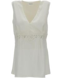 P.A.R.O.S.H. - Lace Blouse - Lyst