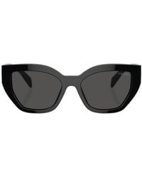 Prada - Eyewear Butterfly Frame Sunglasses - Lyst