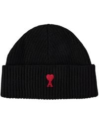 Ami Paris - Ami Adc Beanie 64 - Lyst