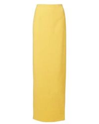 Carolina Herrera - Wool-Blend Maxi Skirt - Lyst