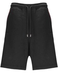 Lanvin - High Waist Drawstring Shorts - Lyst