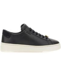 Bally - Ryver Logo-Plaque Leather Sneakers - Lyst