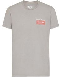 Maison Margiela - Logo Patch Crewneck T-Shirt - Lyst