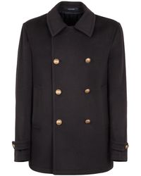 Tagliatore - Monaco Double-Breasted Peacoat - Lyst