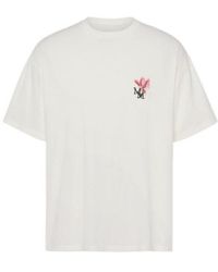 Maison Margiela - Floral Logo T-Shirt - Lyst