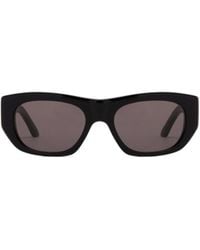 McQueen - Eyewear Rectangle Frame Sunglasses - Lyst