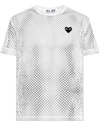 COMME DES GARÇONS PLAY - Short-Sleeved T-Shirt - Lyst