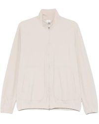 Eleventy - High-Neck Zip-Upbomber Jacket - Lyst