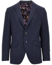 Etro - Long-Sleeve Blazer - Lyst