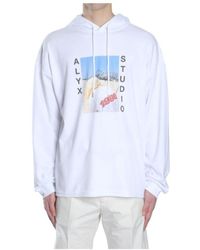 1017 ALYX 9SM - Hooded Logo Sweatshirt - Lyst