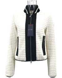 Armani Jeans - Zipper Long-Sleeved Casual Jacket - Lyst