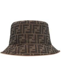 Fendi - Ff Jacquard Bucket Hat - Lyst
