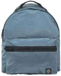 Stone Island - Logo Patch Zipped Backpack - Lyst