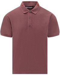 Palm Angels - Polo With Logo Spray - Lyst