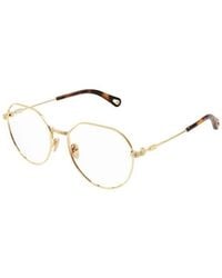 Chloé - Chloé Eyewear Geometric-Frame Glasses - Lyst
