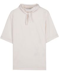 Lemaire - Roll-Neck Straight Hem T-Shirt - Lyst