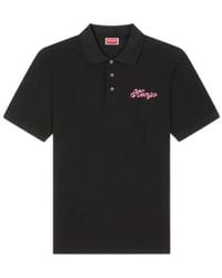KENZO - Winter Holidays Embroidered Slim Polo Shirt - Lyst