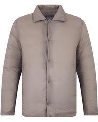 Herno - Laminar Collared Padded Coat - Lyst