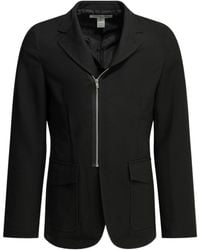 Comme des Garçons - Comme Des Garçons Shirt Zipped Jacket - Lyst