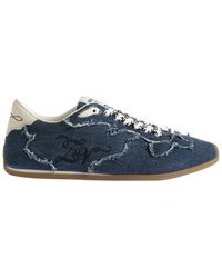 Zadig & Voltaire - Denim Dance Sneakers - Lyst
