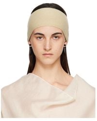TOTEME - Knitted Cashmere Headband - Lyst
