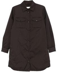 Herno - Button-Down Flap-Pocket Shirt Coat - Lyst