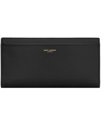 Saint Laurent - Large Zip Wallet - Lyst