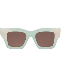 Jacquemus - Rectangular Plastic Sunglasses - Lyst