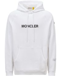 Moncler - X Frgmt Cartoon Logo Cotton Hoodie - Lyst