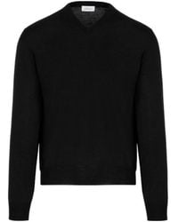 Brioni - Long-Sleeve V-Neck Sweater - Lyst