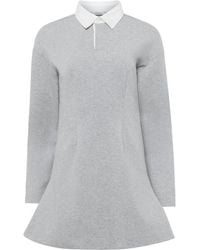 JW Anderson - Jw Anderson Long Sleeve Polo Dress - Lyst
