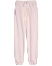 Jil Sander - Cotton Terry Track Pants - Lyst