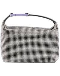 Eera - Moonbag Embellished Mesh Shoulder Bag - Lyst