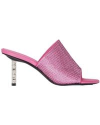 Givenchy - All Strass G Cube Mules - Lyst