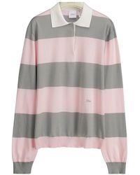 Dior - Marinière Long-Sleeved Polo Shirt - Lyst
