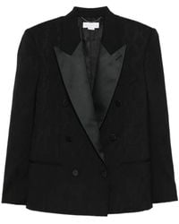 Stella McCartney - Double Breasted Tailored Blazer - Lyst